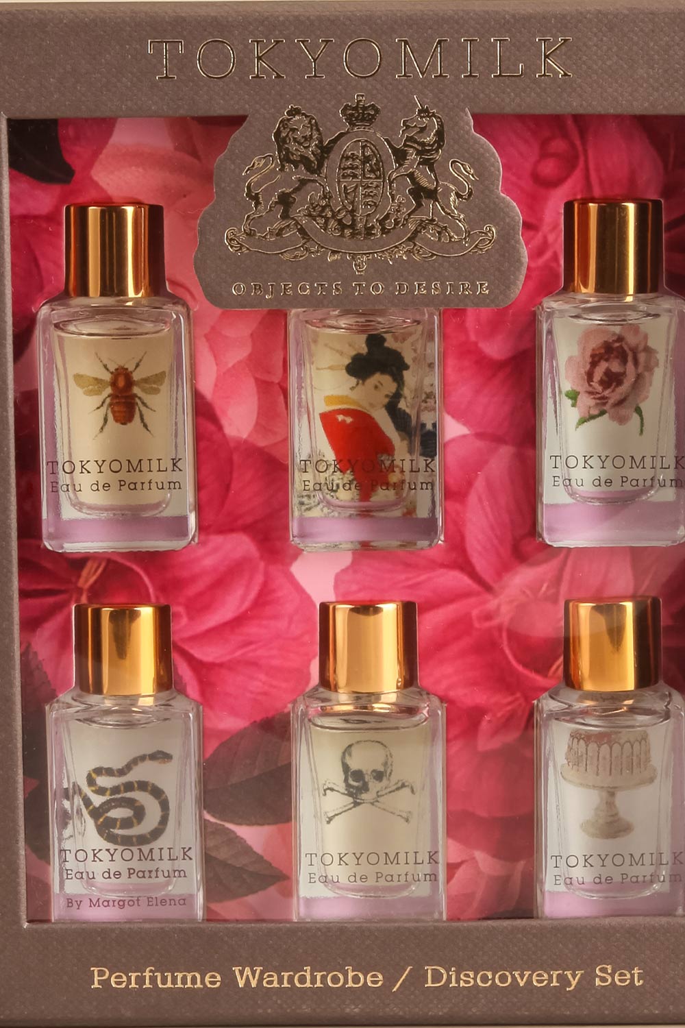 Mini Perfume Gift Set by TokyoMilk | Maison garçonne box close-up