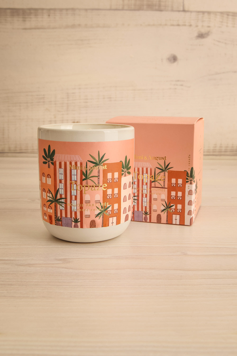 Topaze Reusable Candle | Maison garçonne w/ box