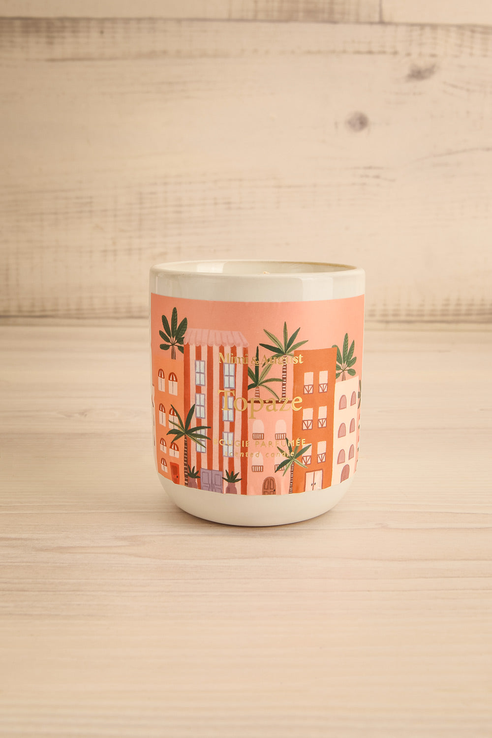 Topaze Reusable Candle | Maison garçonne front