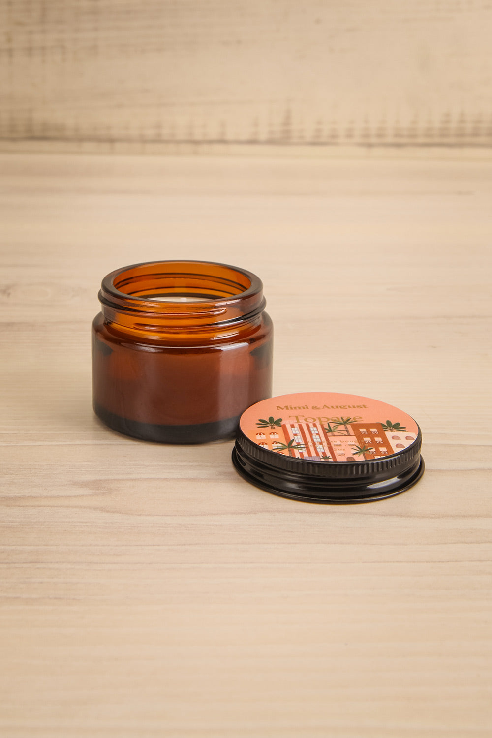 Topaze Reusable Candle | Maison garçonne 2oz view