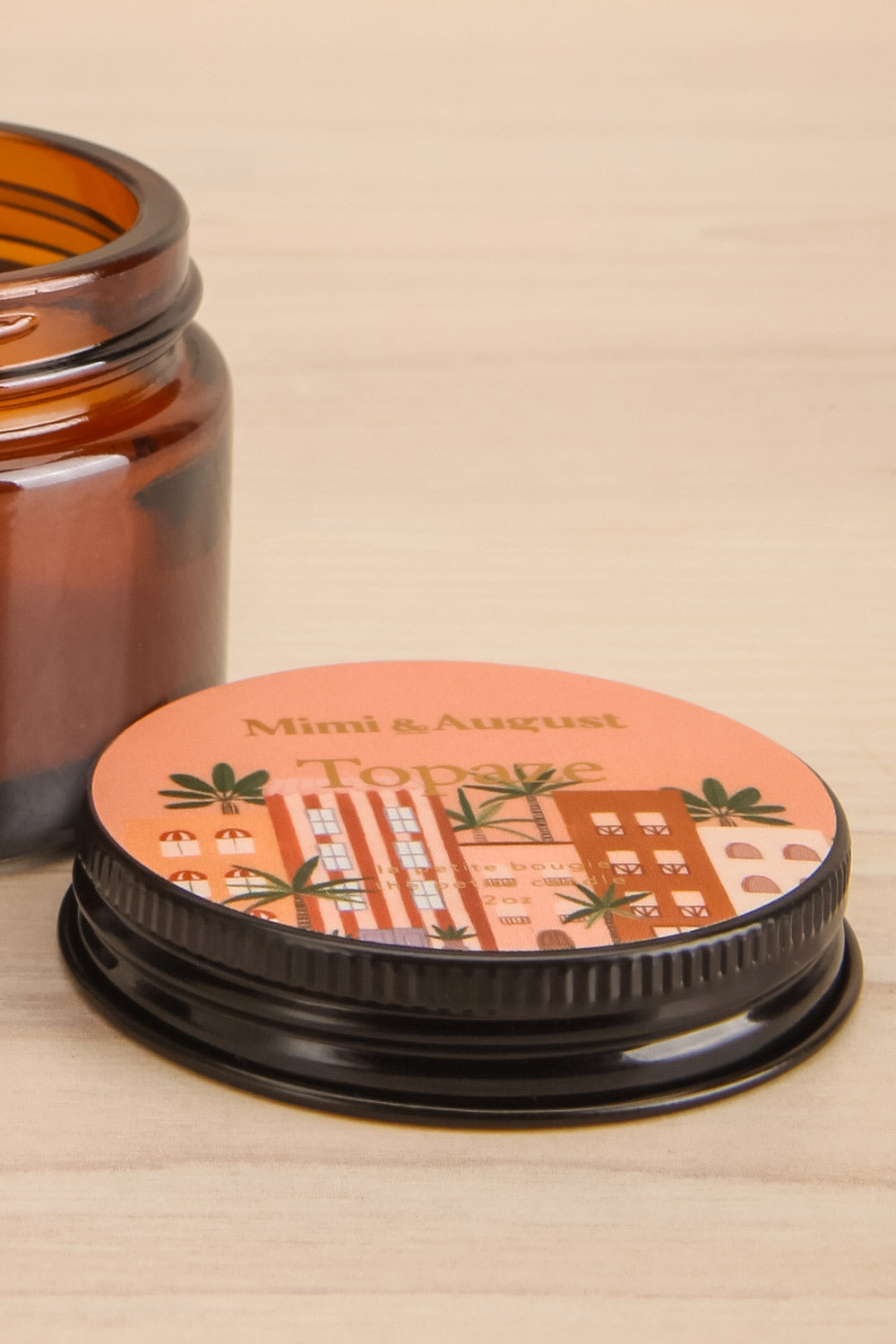 Topaze Reusable Candle | Maison garçonne 2oz