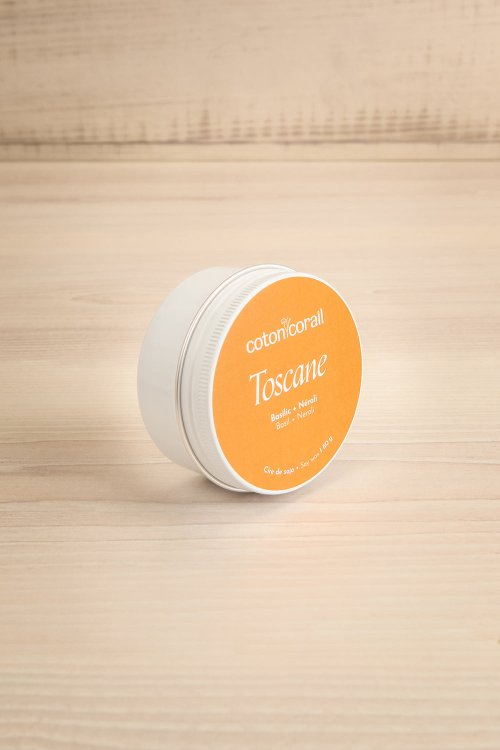 Toscane Tin Candle | Maison garçonne