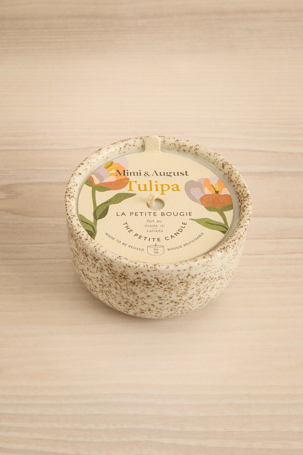 Tulipa Reusable Candle - 3 Options | Maison garçonne small view