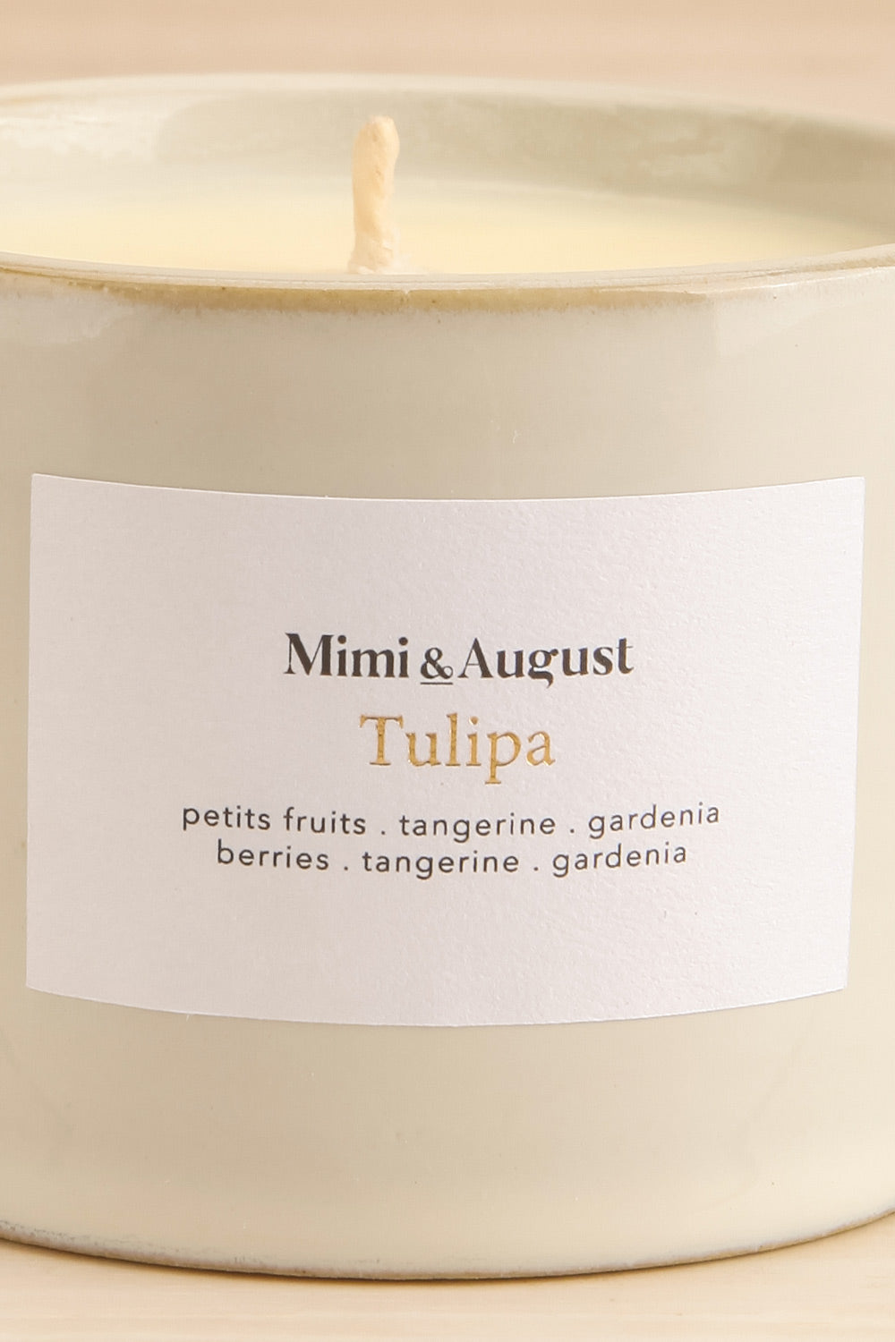 Tulipa Reusable Candle - 3 Options | Maison garçonne close-up