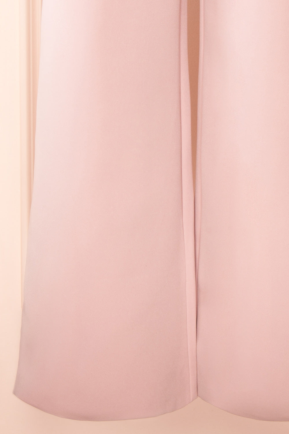 Twyla Mauve Jumpsuit w/ Bow Straps | Boutique 1861 bottom