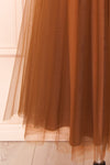 Valerie Brown | A-line Tulle Midi Dress