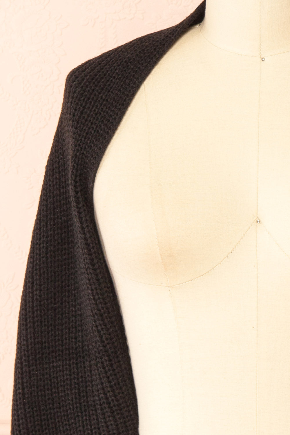 Vedia Black Knitted Bolero | Boutique 1861 front