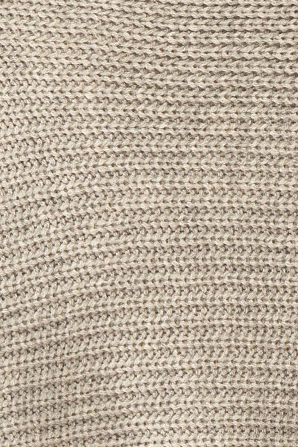 Vedia Grey Knitted Bolero | Boutique 1861 fabric