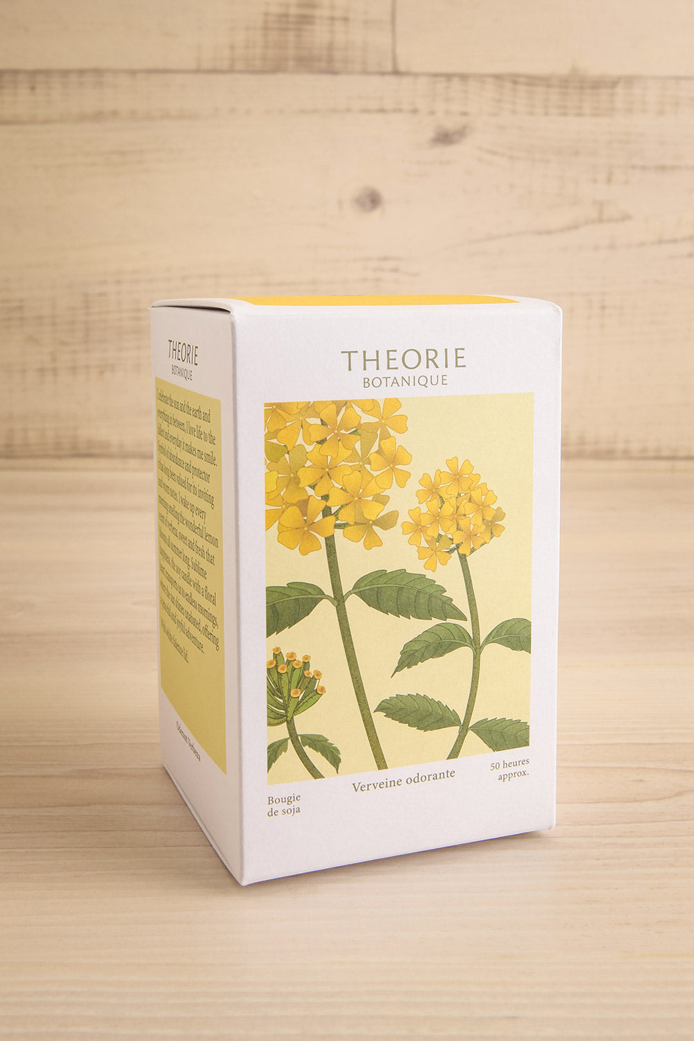 Odorant Verbena Candle by Theorie Botanique | Maison garçonne box