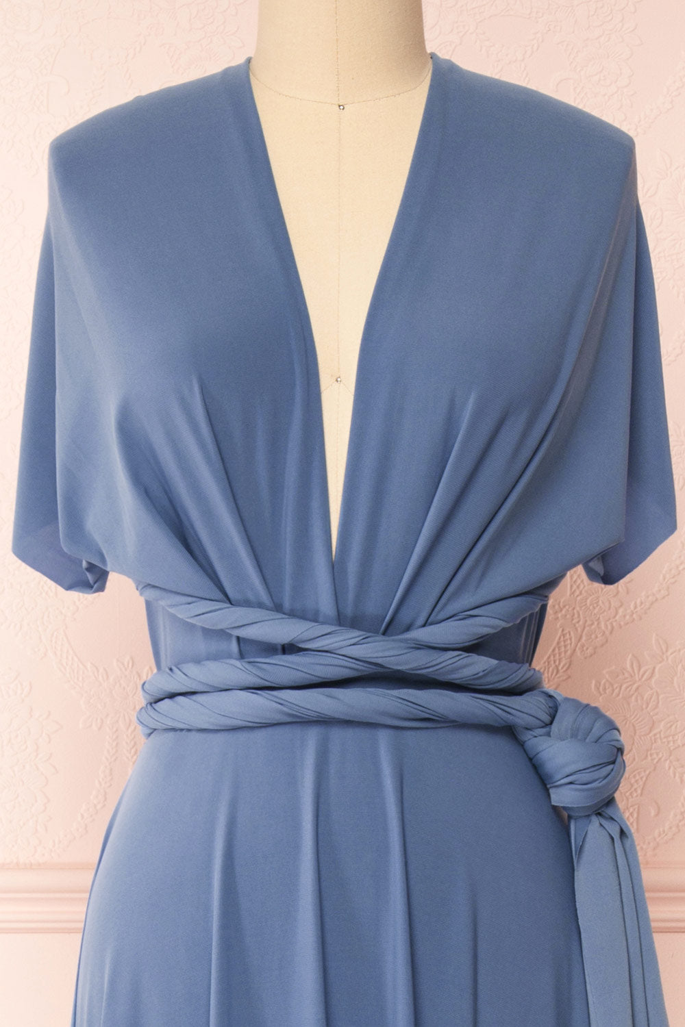 Violaine Blue | Convertible Maxi Dress