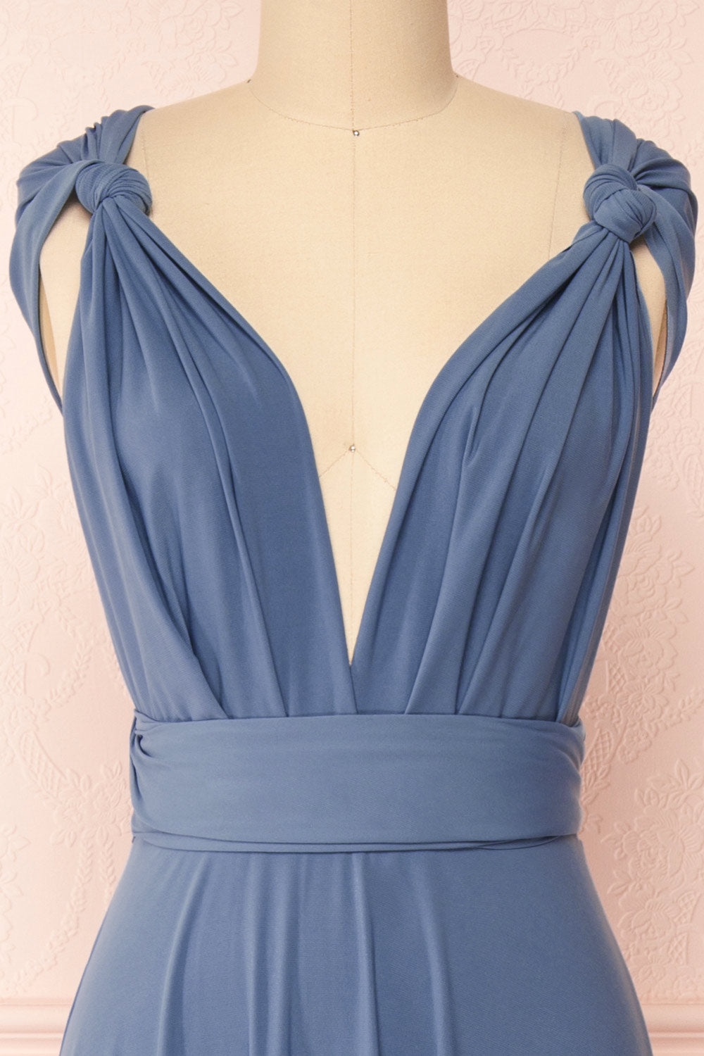 Violaine Blue | Convertible Maxi Dress