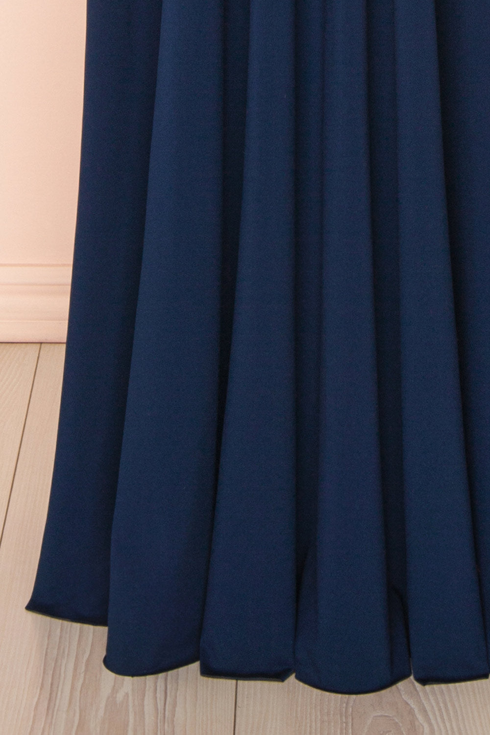 Violaine Navy Convertible Maxi Dress | Boutique 1861 bottom