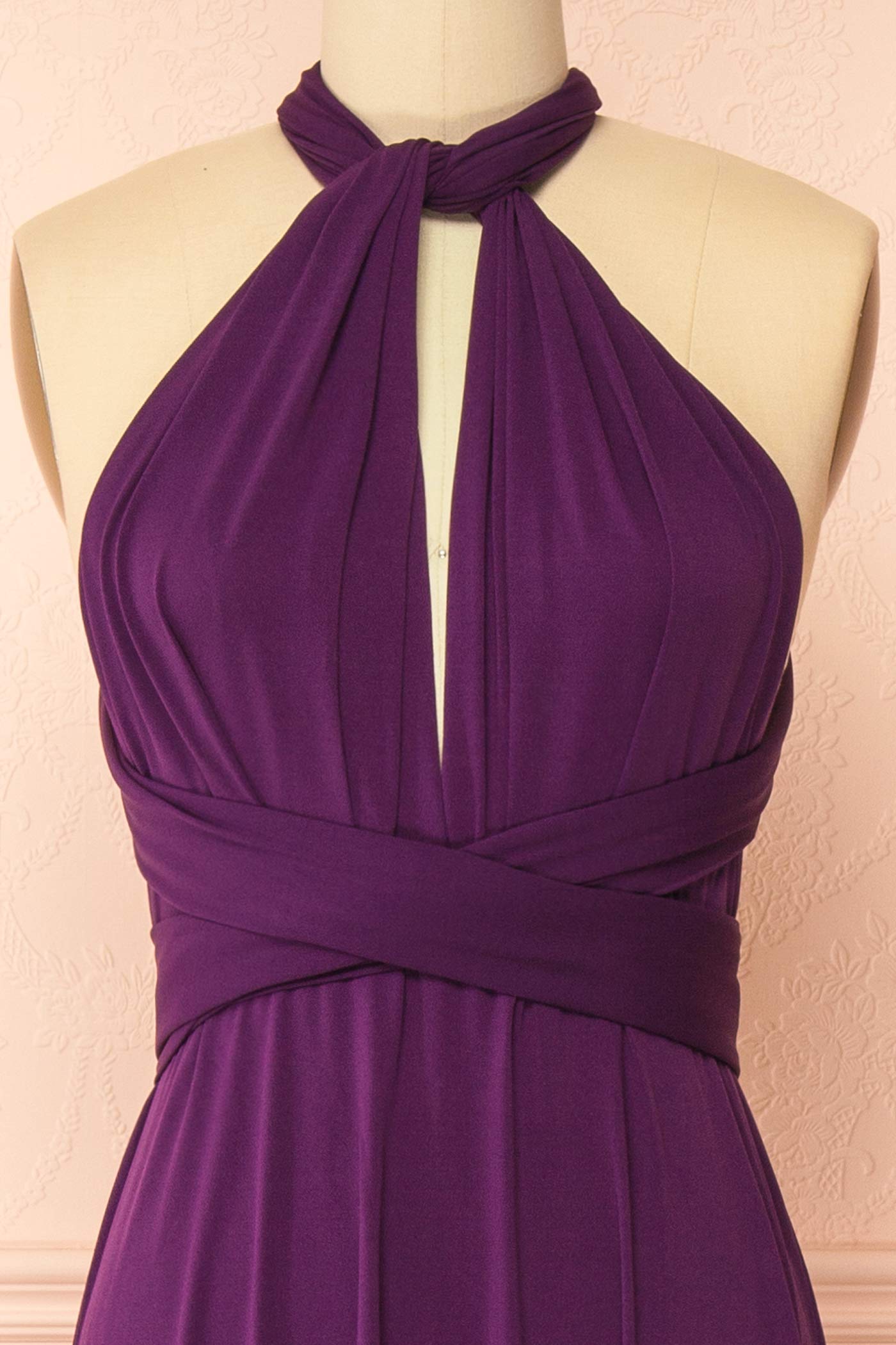 Violaine Violet | Robe Longue Convertible