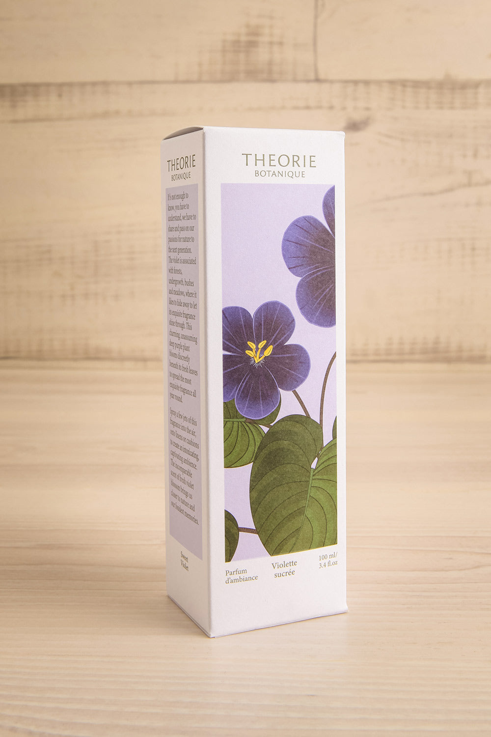 Sweet Violet Room Spray by Theorie Botanique | Maison garçonne box