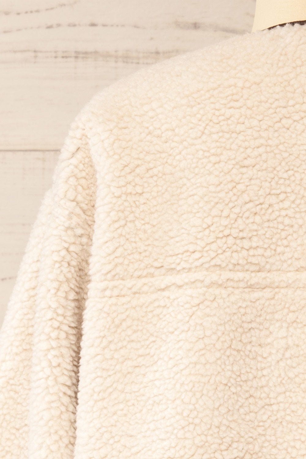 Vista Reversible Faux Leather Loose Jacket | La petite garçonne back