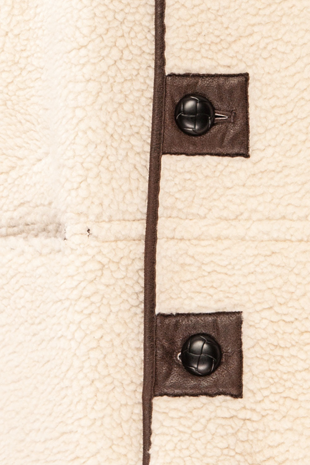 Vista Reversible Faux Leather Loose Jacket | La petite garçonne close-up