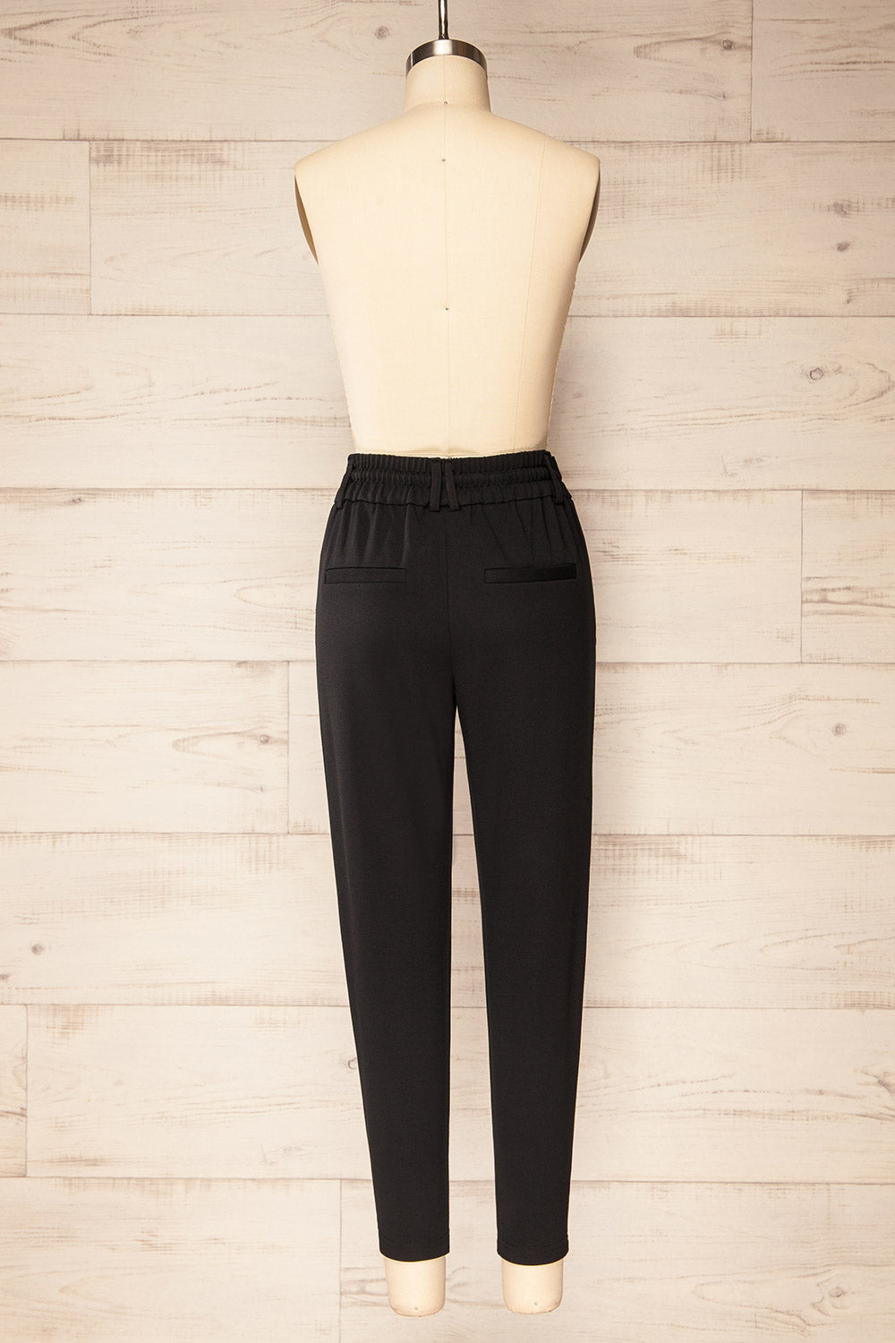 Warsaw Fitted Leg Jogger Pants | La petite garçonne back view