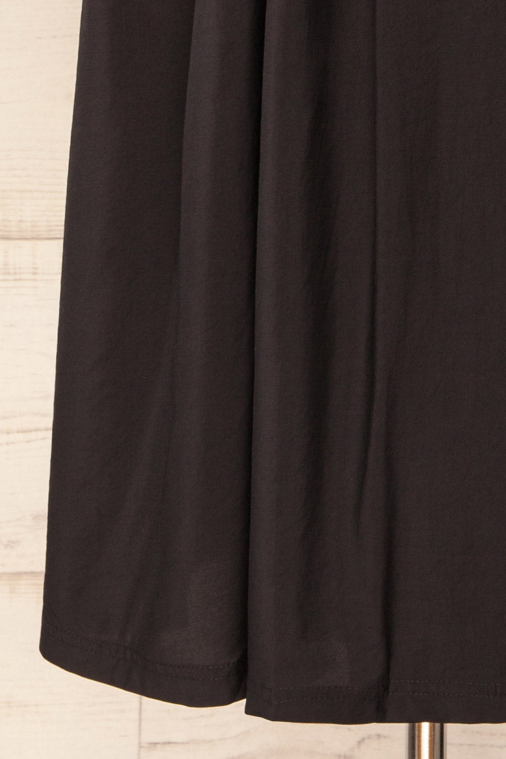 Waverly Black Double-Breasted Dress w/ Tie Belt | La petite garçonne  bottom