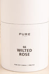 Wilted Rose Candle | Maison garçonne box close-up