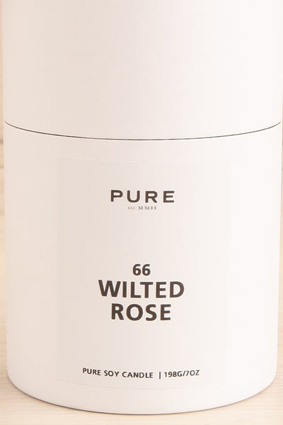 Wilted Rose Candle | Maison garçonne box close-up