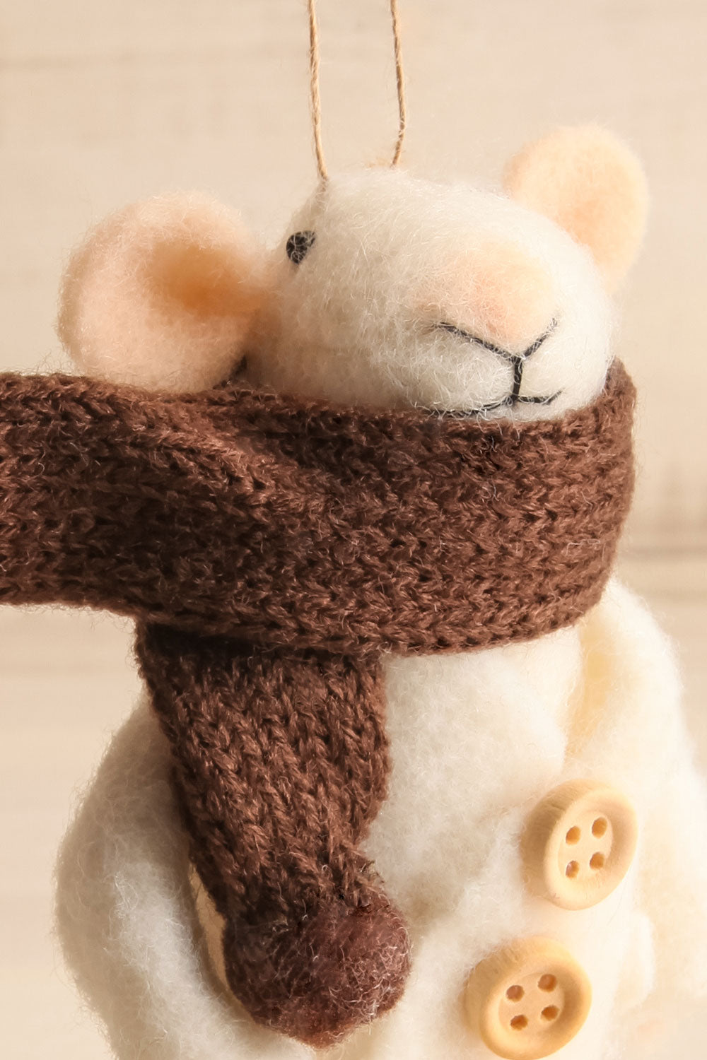 Fancy Stroll Holiday Ornament | Maison garçonne wells close-up