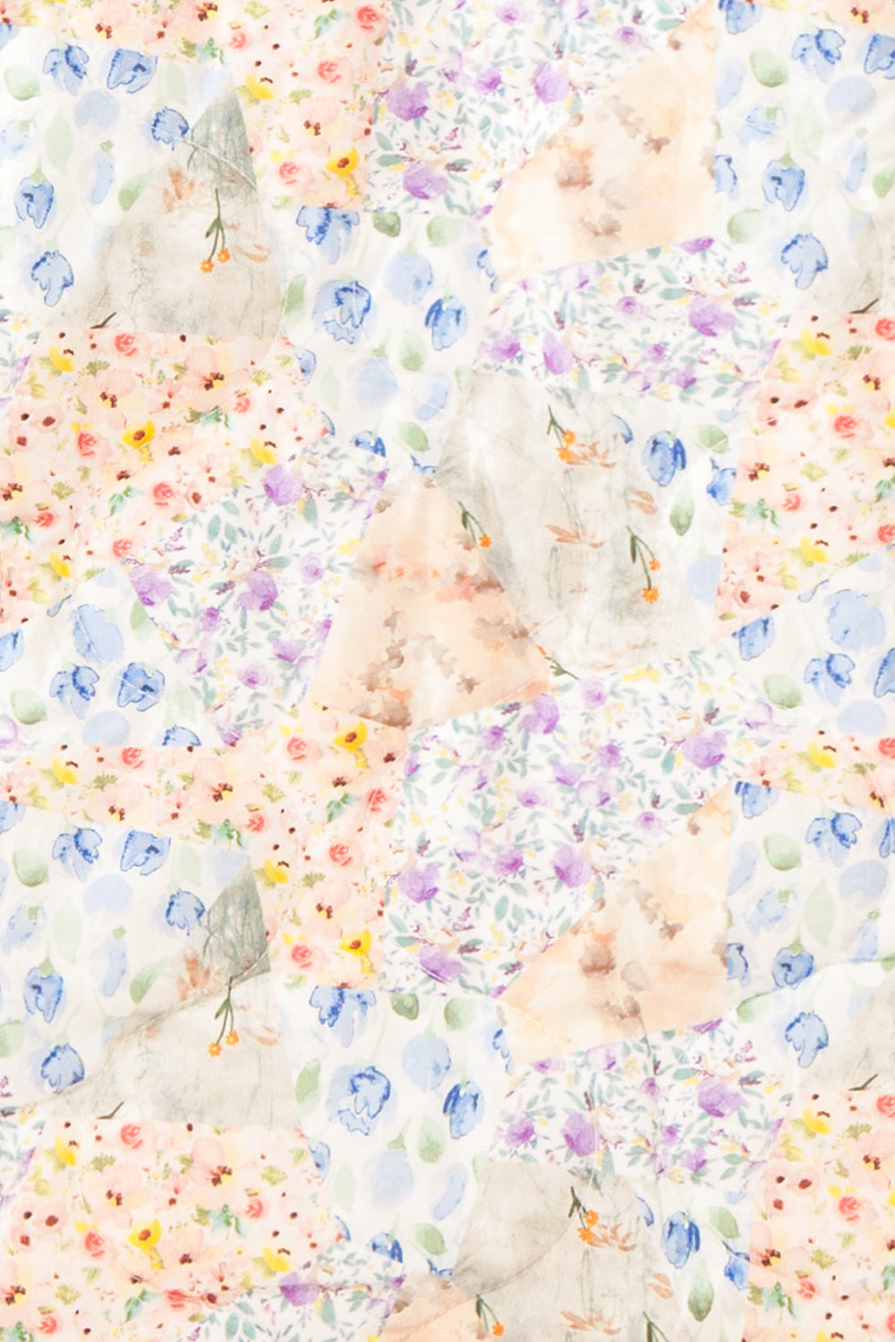 Wittie Floral Quilted Pastel Floral Jacket | Boutique 1861 fabric