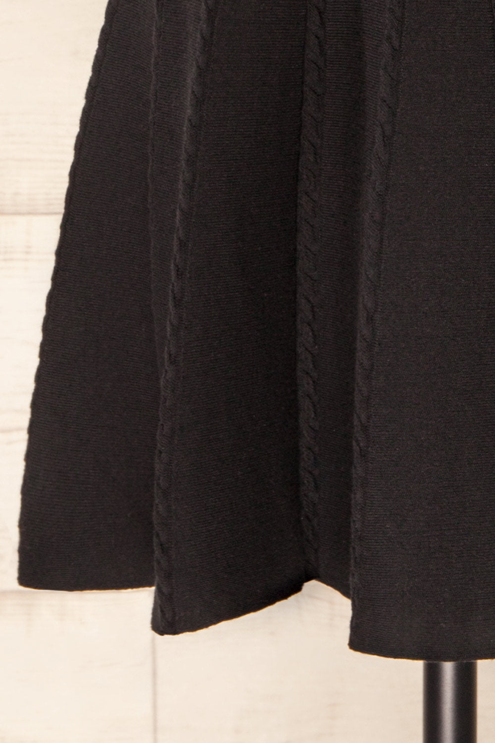 Yakima Black High-Waisted A-Line Skirt | La petite garçonne bottom