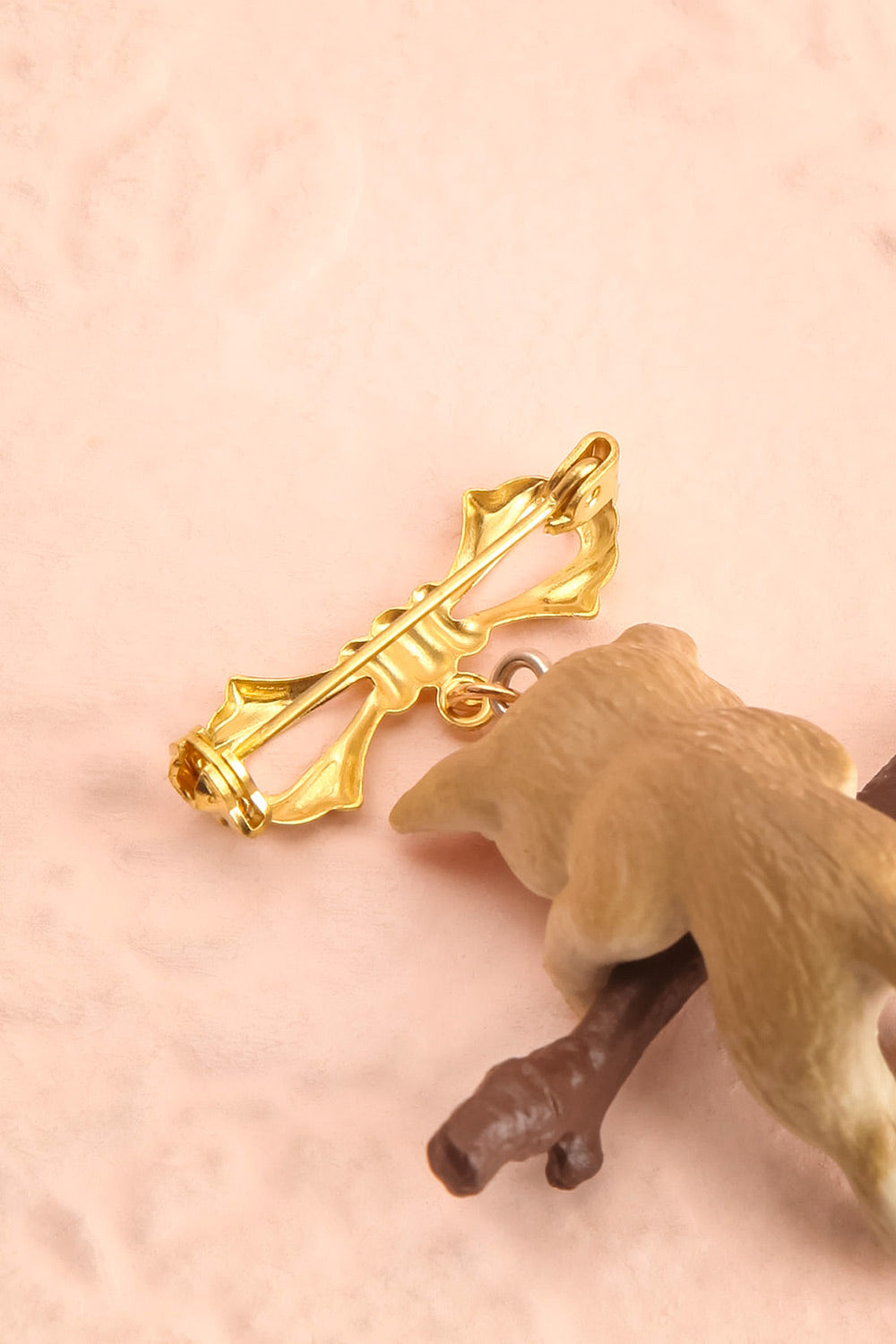 Yataki Brooch w/ Kitten Charm | Boutique 1861 back