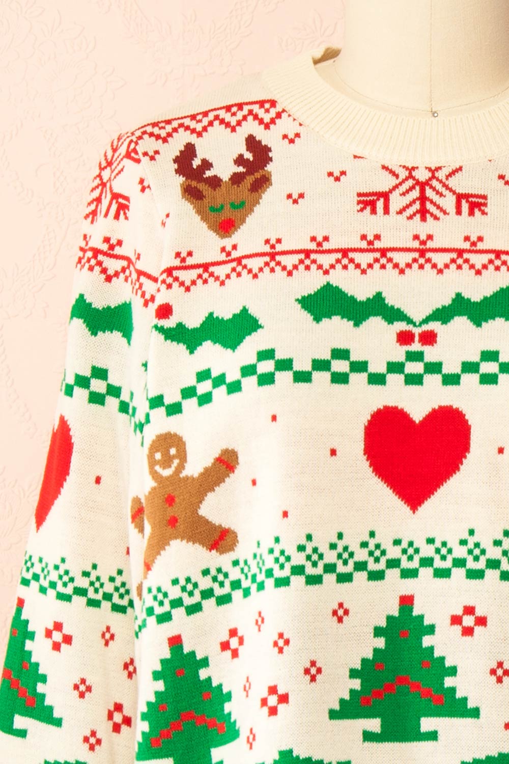 Yule | Tricot Festif de Noël Coloré