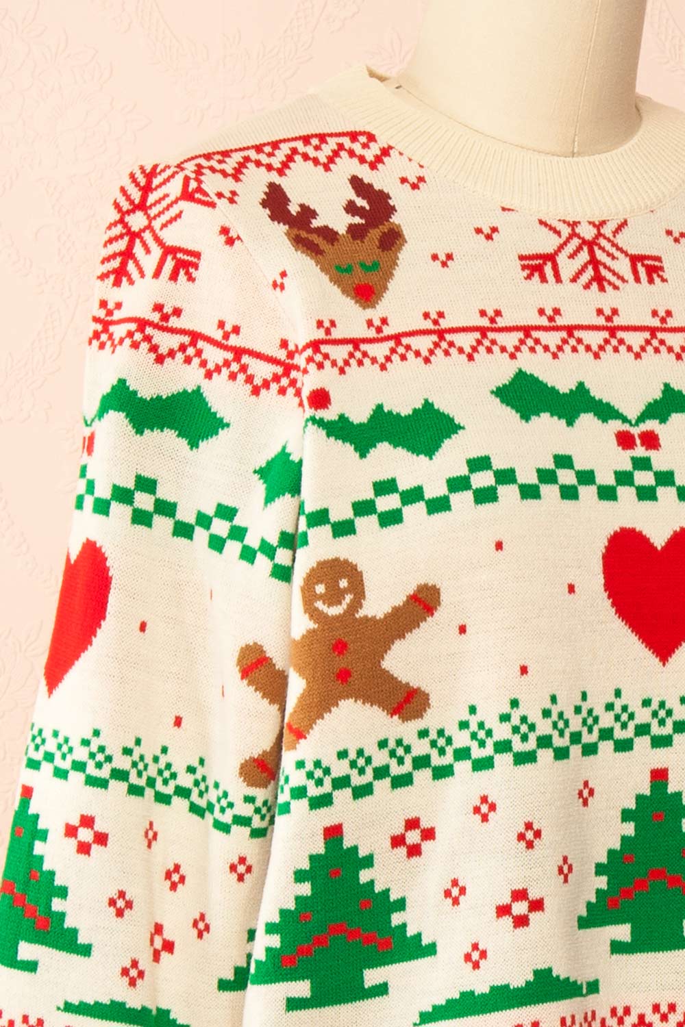 Yule | Tricot Festif de Noël Coloré