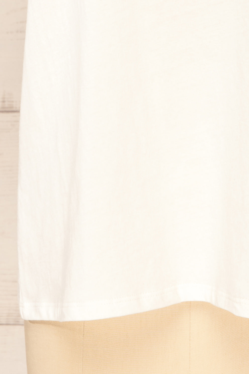 Yvan Ivory "Cocktails" T-Shirt | La petite garçonne bottom