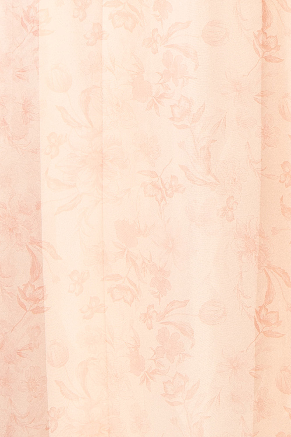 Zabelle Pink Organza Midi Dress w/ Peter Pan Collar | Boutique 1861 fabric