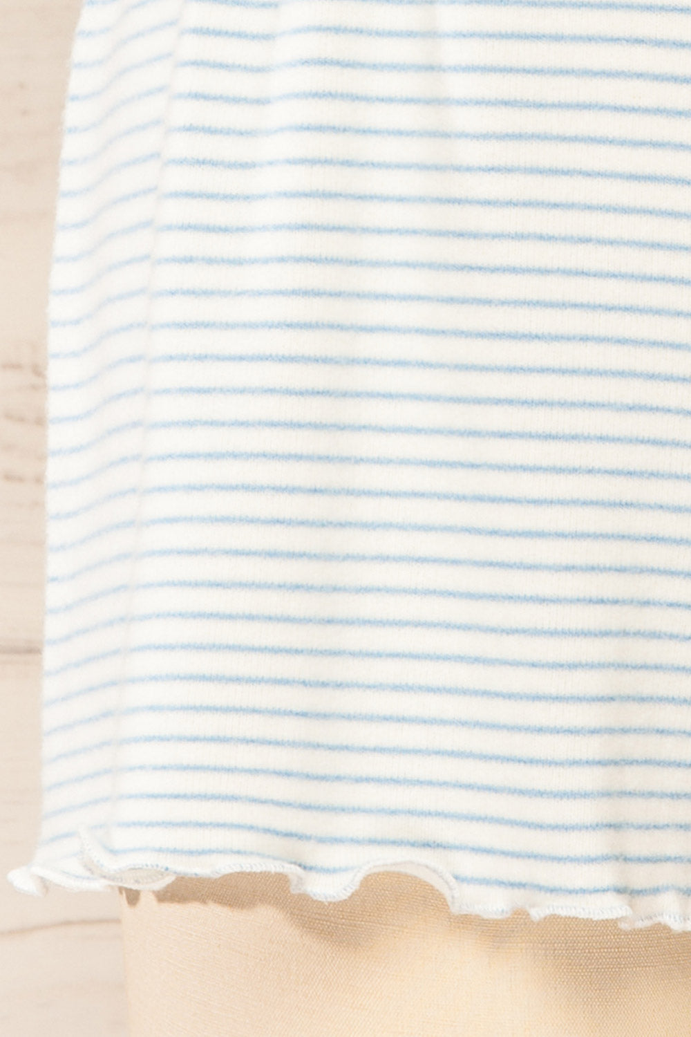 Zalia Blue Striped Pyjama Shorts | La petite garçonne bottom