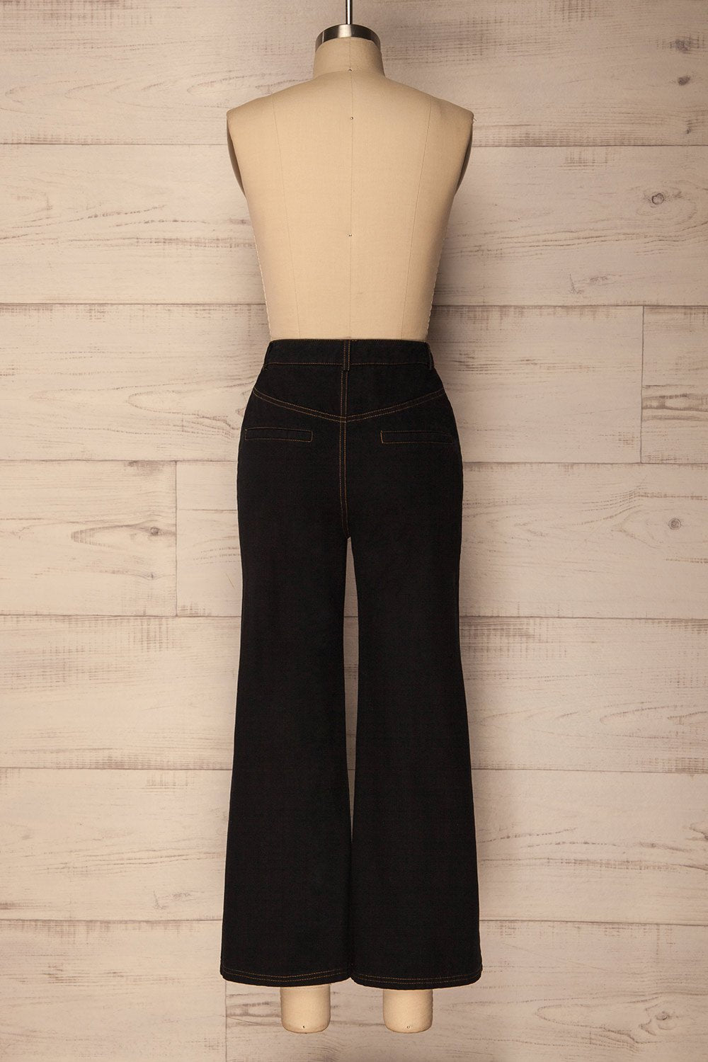 Acquania Dark Boot Cut Jeans Pants | La Petite Garçonne 5