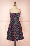 Adamina Black Floral Dress | Robe Fleurie | Boutique 1861