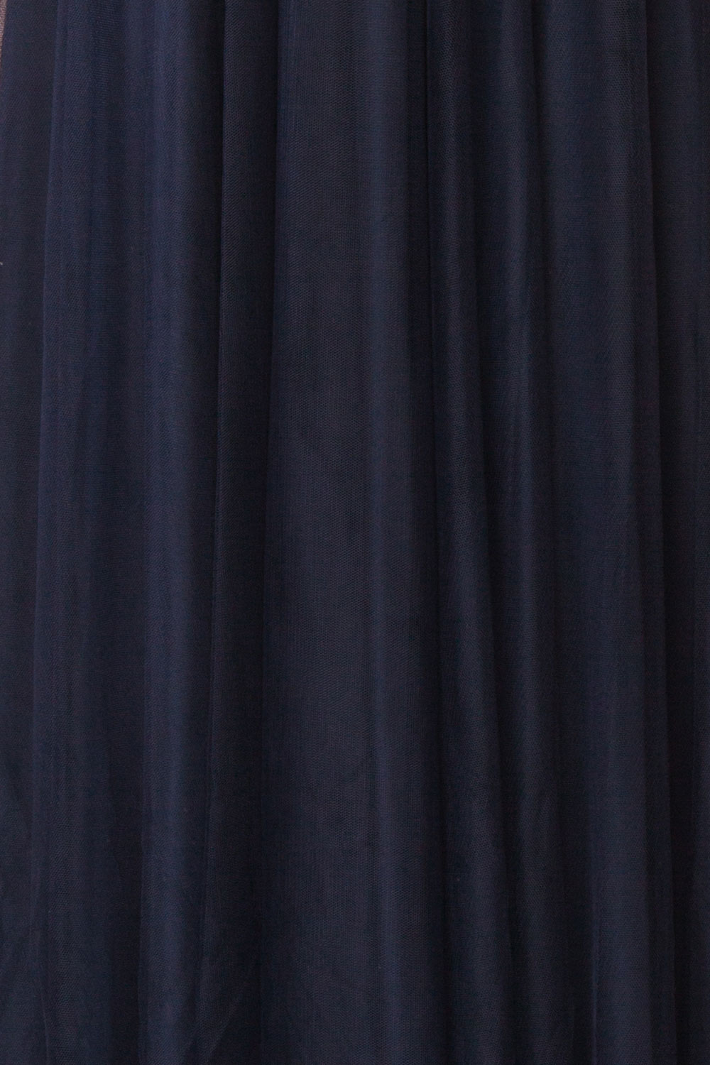 Adifa Navy Net Tulle Sleeveless A-Line Gown | Boudoir 1861 8