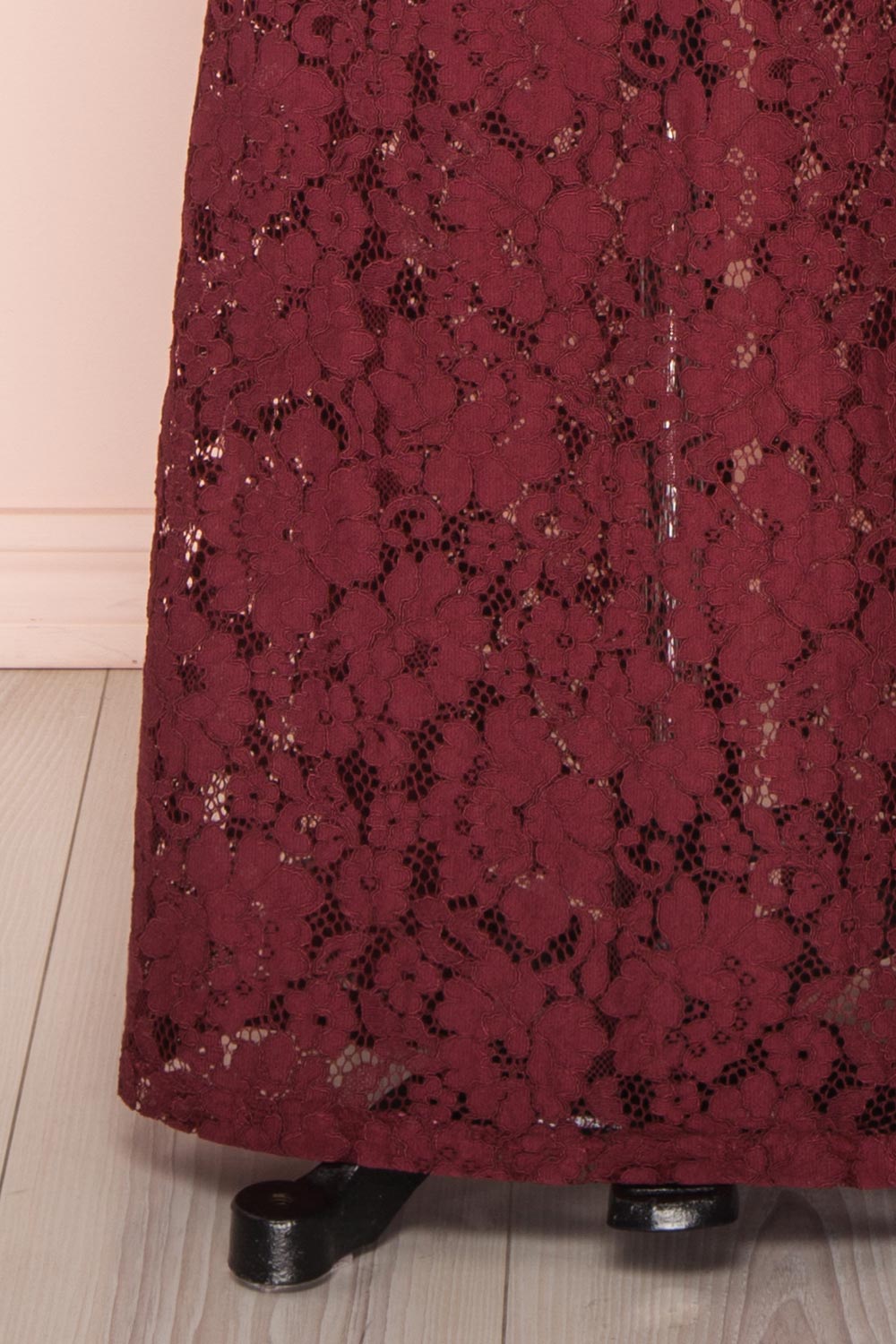 Ahouva | Robe de Dentelle Bourgogne