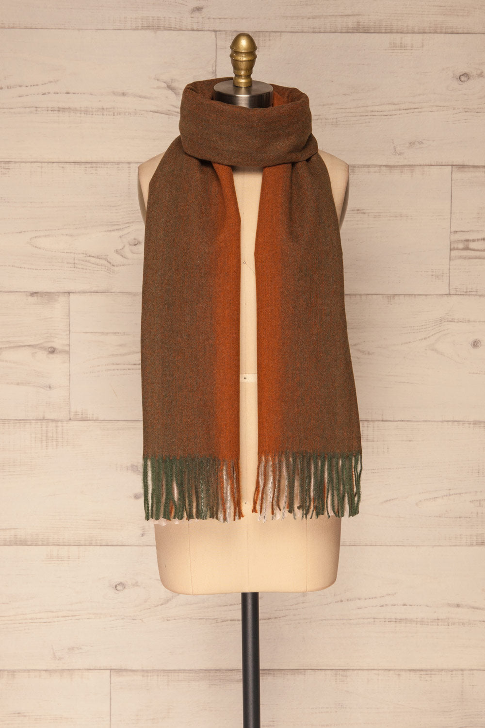 Ailleurs Colourful Soft Knitted Scarf | La petite garçonne simple