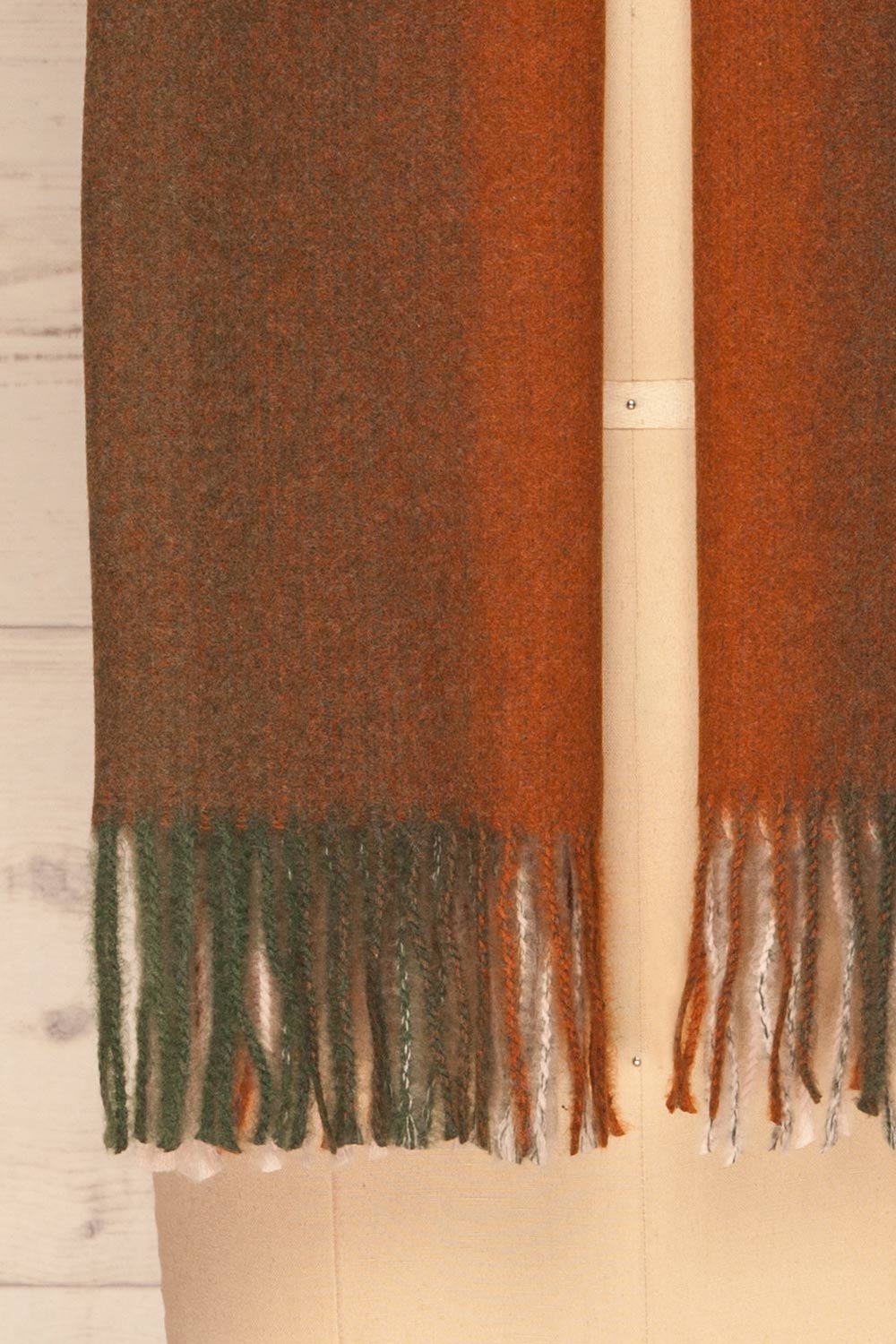 Ailleurs Colourful Soft Knitted Scarf | La petite garçonne bottom