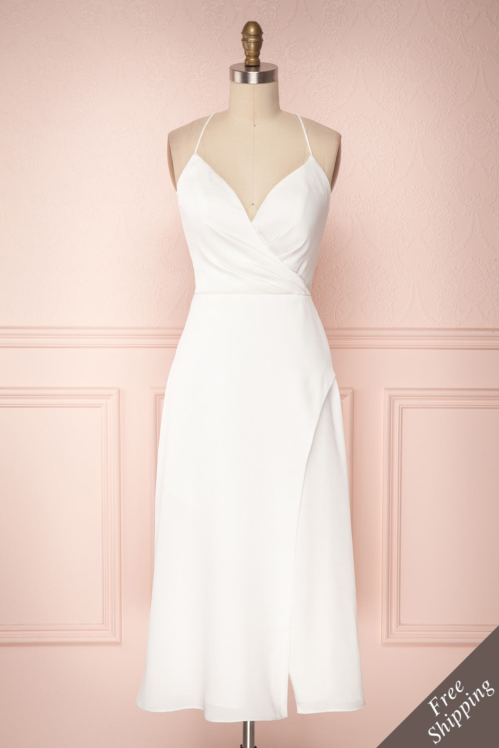 Mitsou White Midi A-Line Bridal Dress | Boudoir 1861