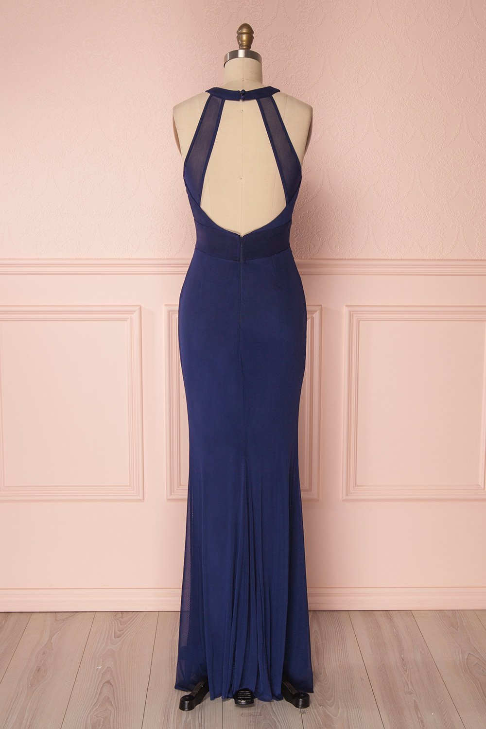 Airmed Pink Embroidered Lace Mermaid Gown | Boudoir 1861 5