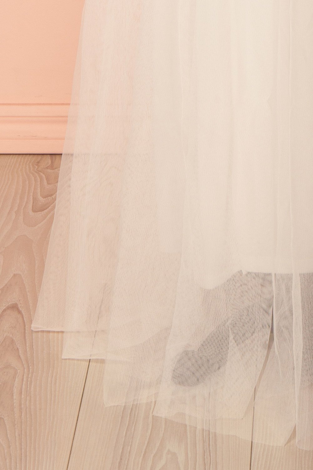 Aliki Day White Mesh Maxi Dress | Boudoir 1861 8