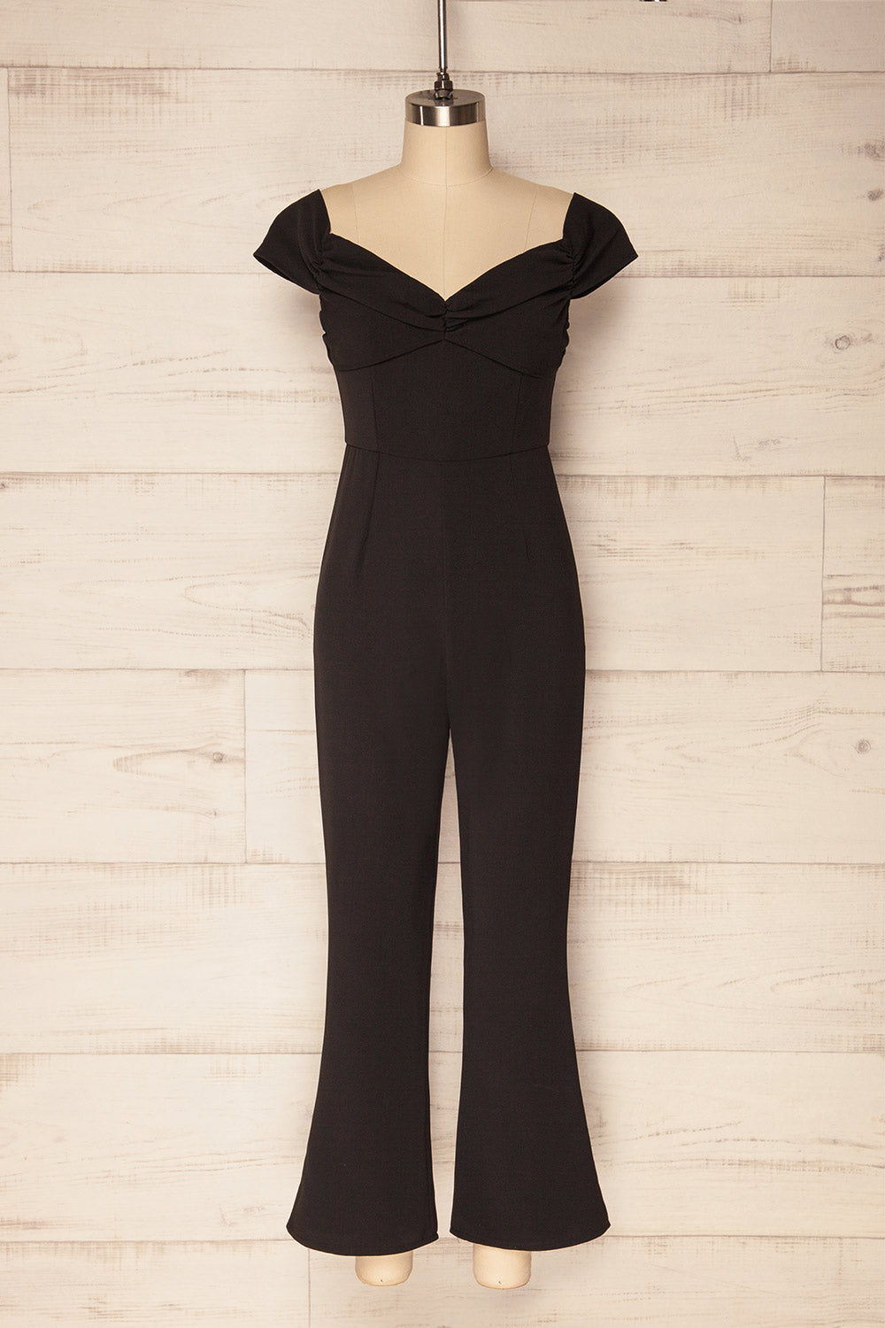 Alistrati Black Off-Shoulder Jumpsuit | La Petite Garçonne Chpt. 2