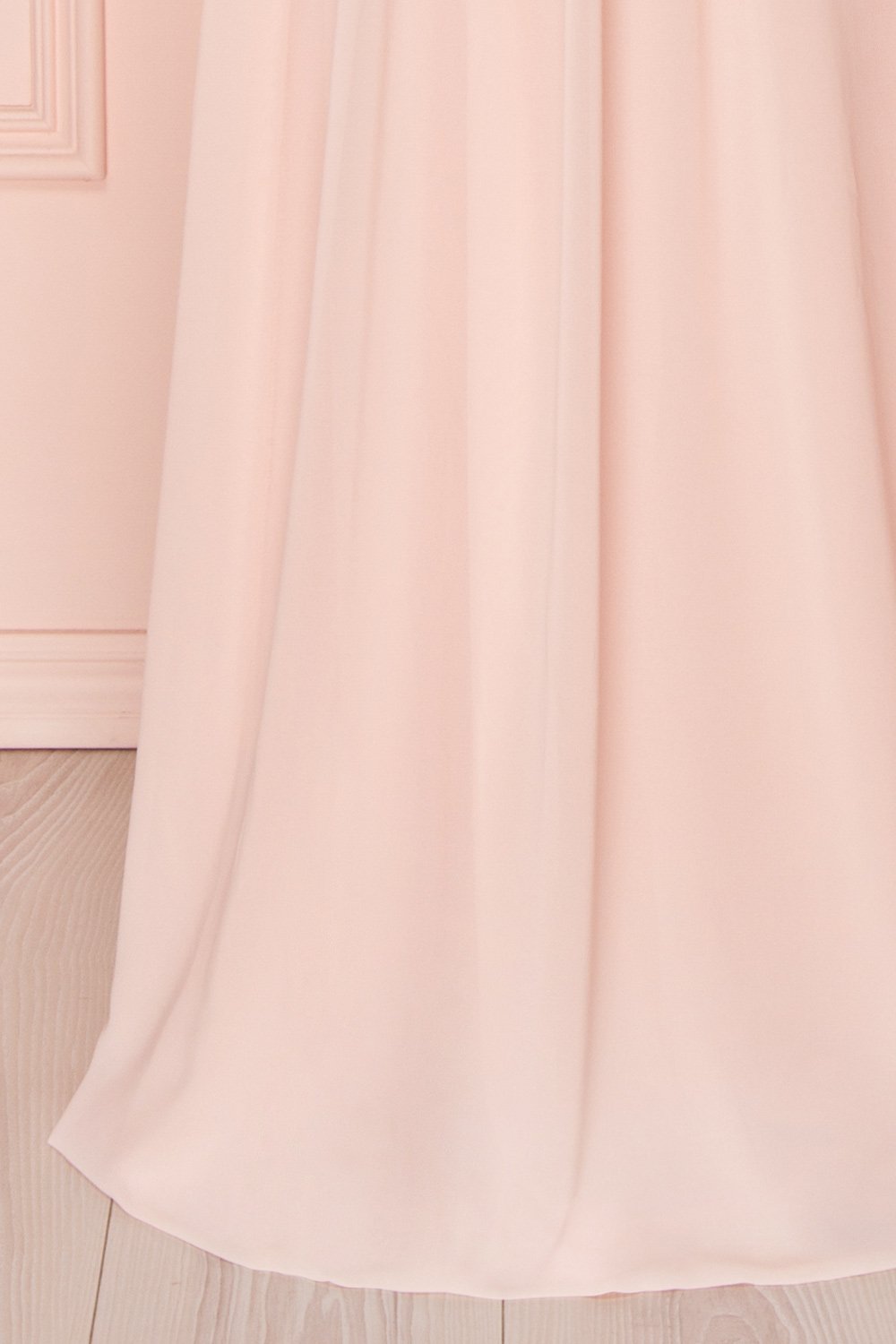 Alitta Pink Embroidered Bodice Maxi Dress | Boudoir 1861 8