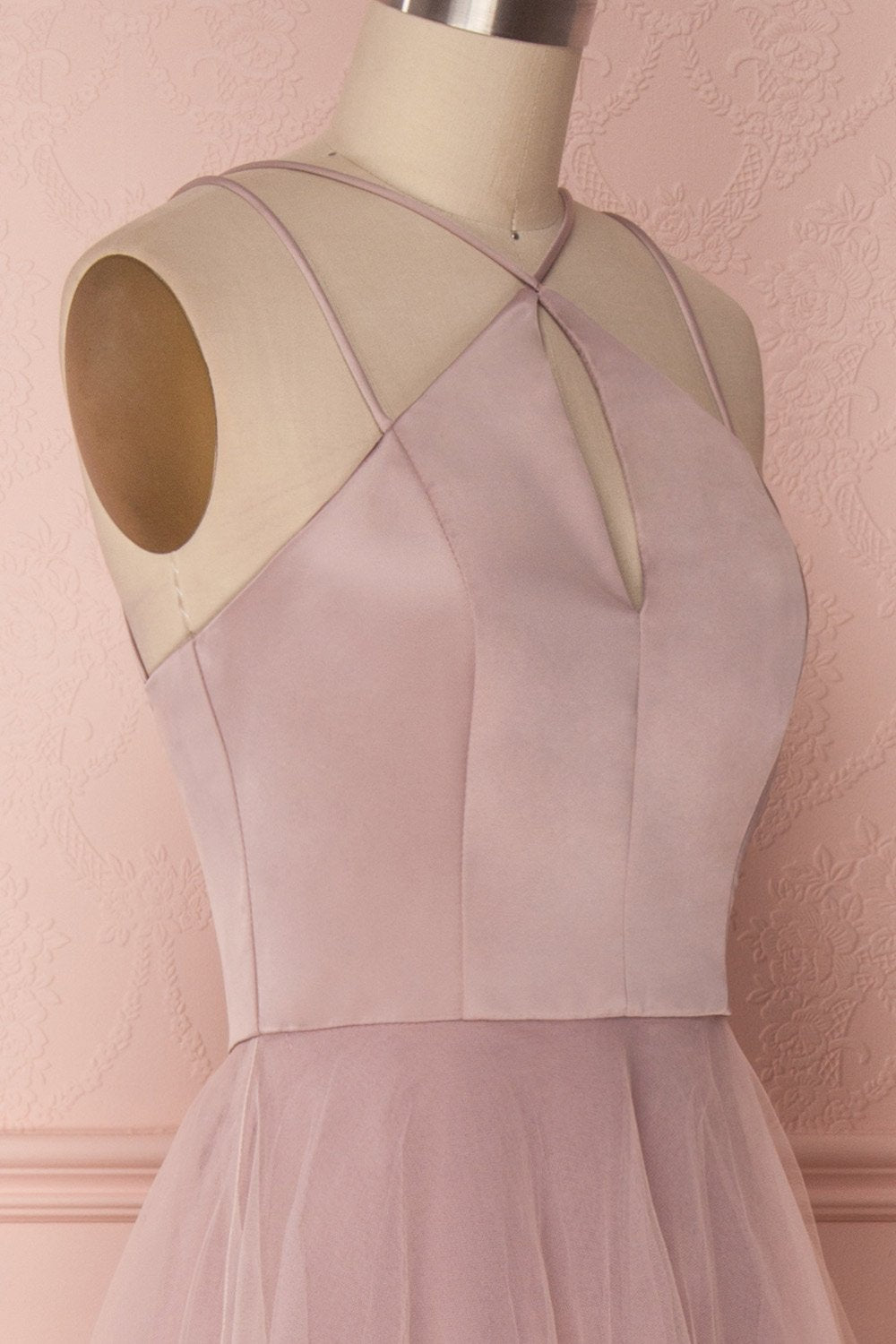 Anahis Day | Lilac Tulle & Silk Dress