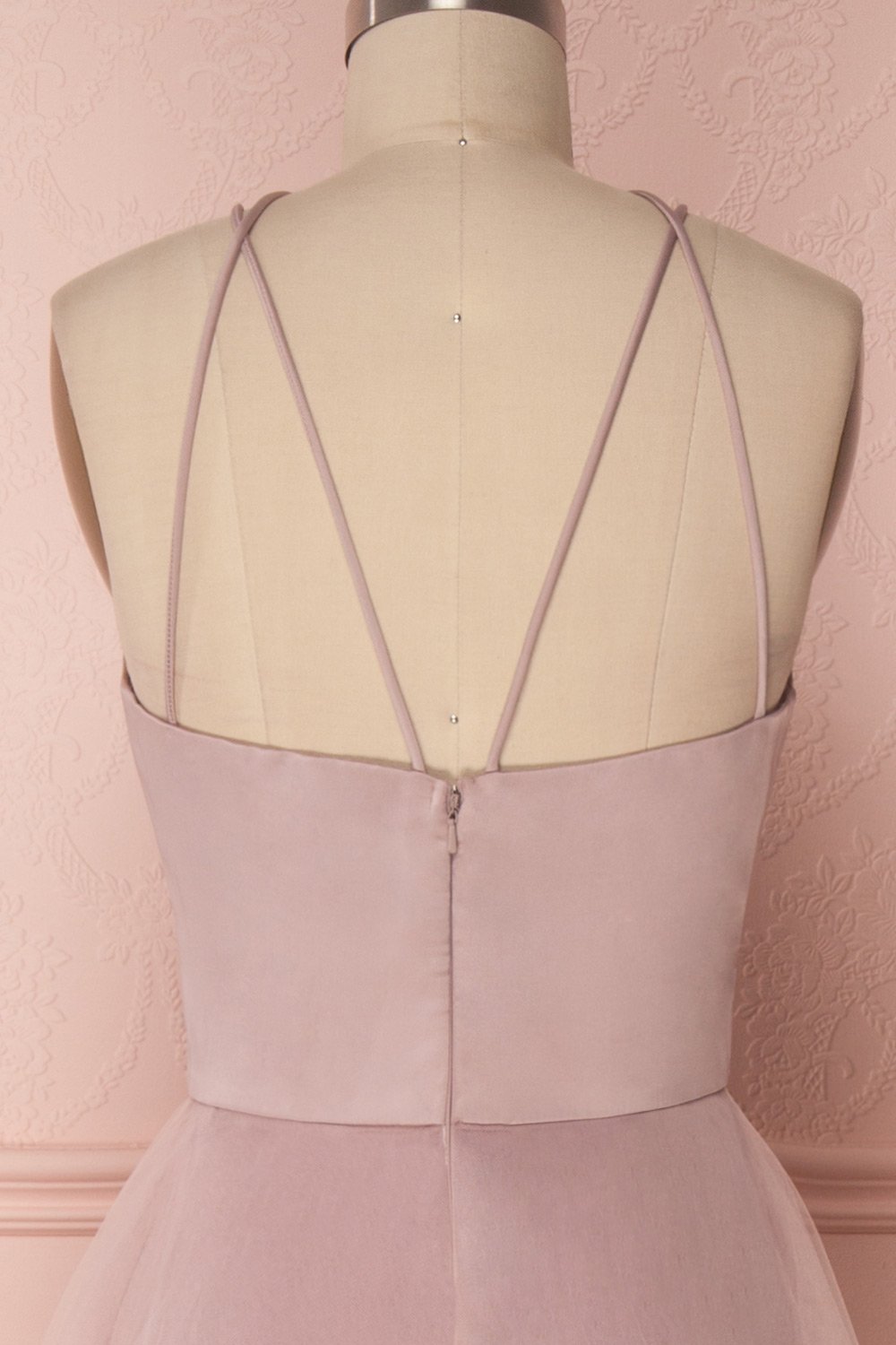 Anahis Day | Lilac Tulle & Silk Dress