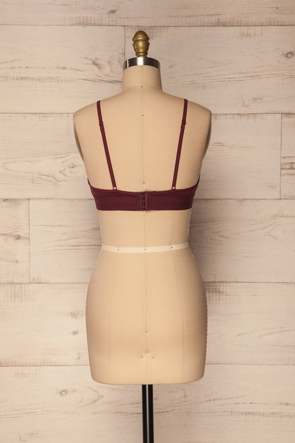 Aneby Burgundy Triangle Bralette | La Petite Garçonne Chpt. 2