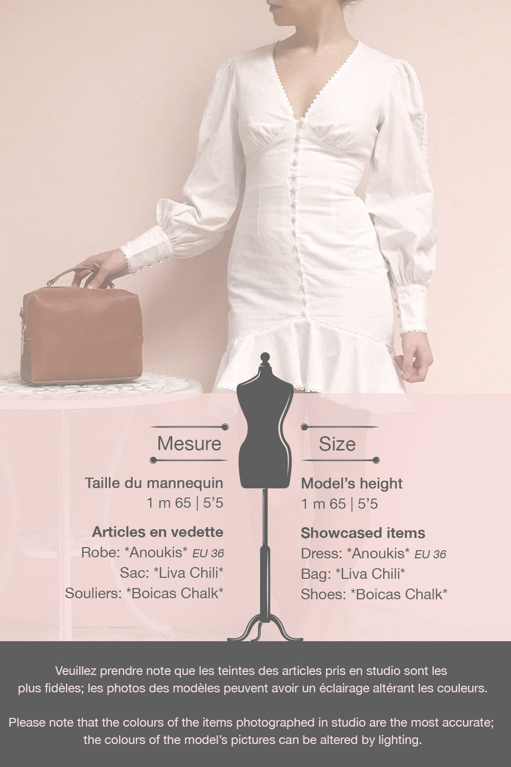 Anoukis White Long Sleeves Bridal Dress | Boudoir 1861 template