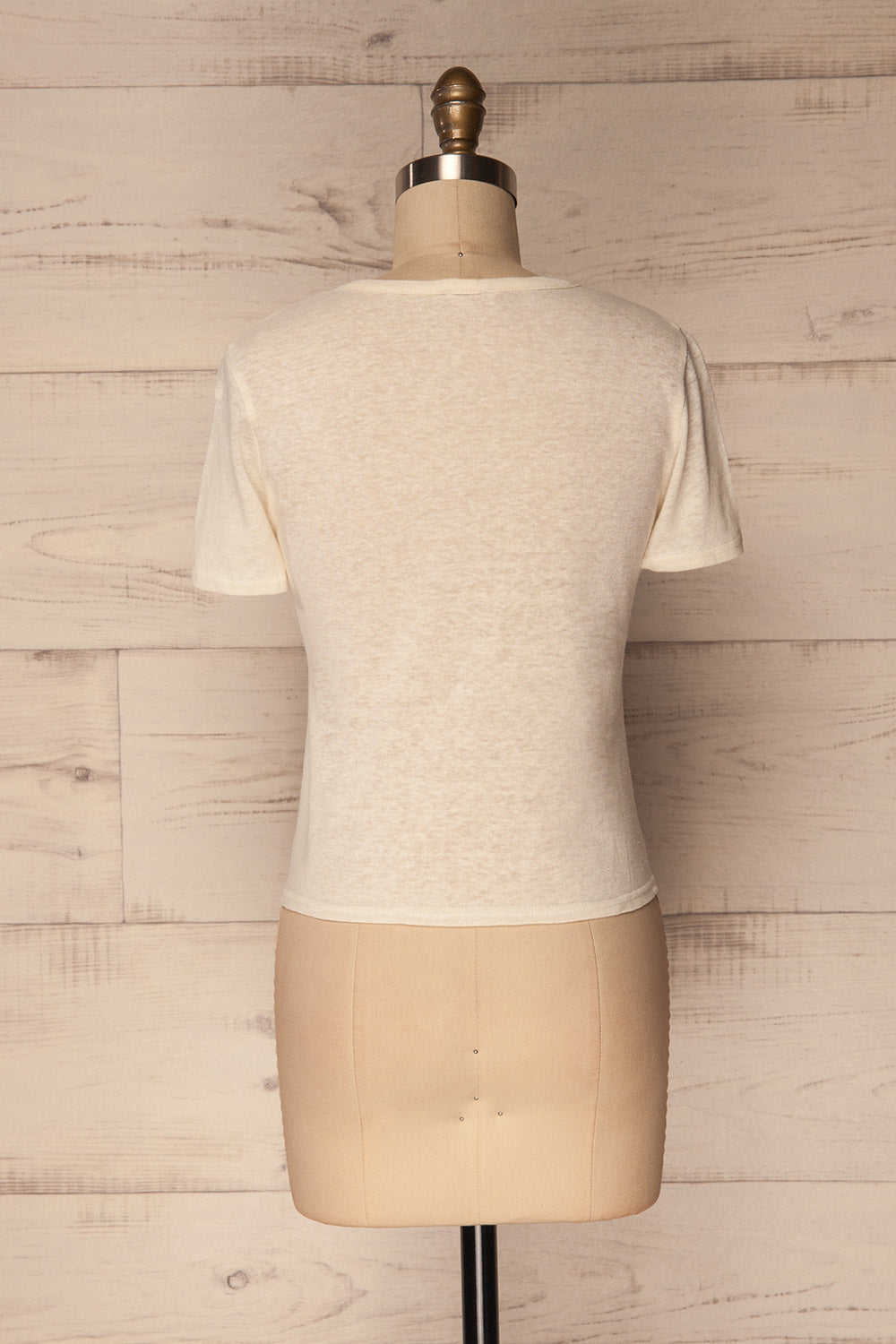 Ansen Off-White California Embroidery T-Shirt | La Petite Garçonne 5