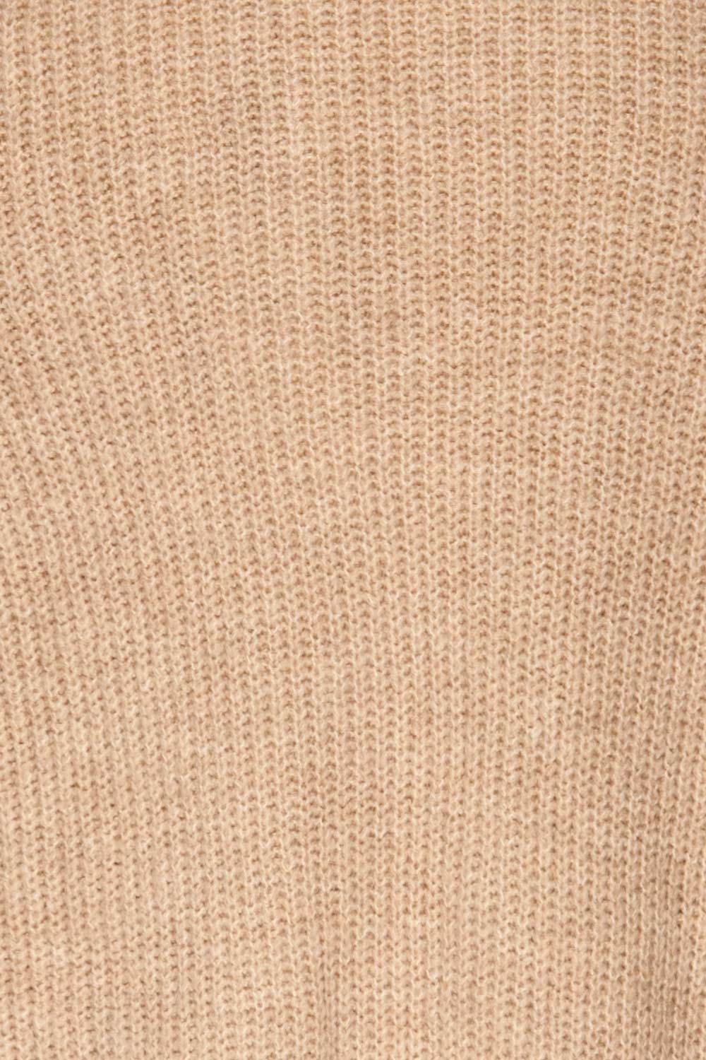 Arnhem Avoine Beige Knit Cardigan w/ Pockets | La Petite Garçonne fabric detail